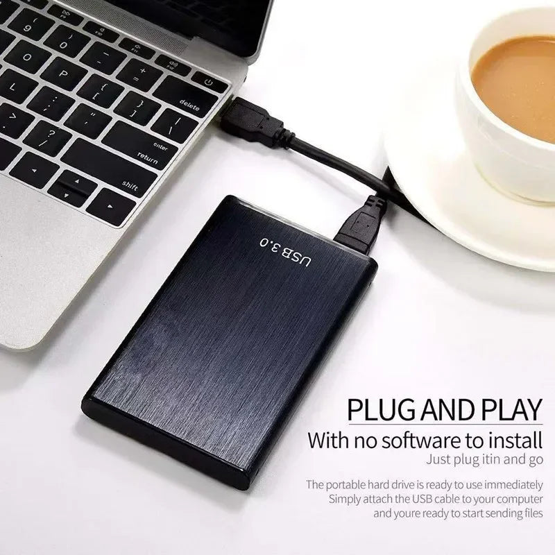 Portable External Hard Drive 2.5" USB 3.0 – 80GB to 4TB Portable External Hard Drive Qme