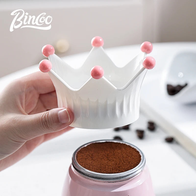 Bincoo Crown Coffee Powder Distributor – Rotating Dispenser Ring Coffee Powder Distributor Qst