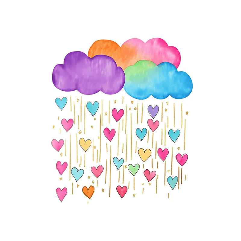 Unicorn Pastel Rainbow Canvas Wall Art – Nursery & Kids Room Canvas Wall Art Qst green 40x60cm Unframed
