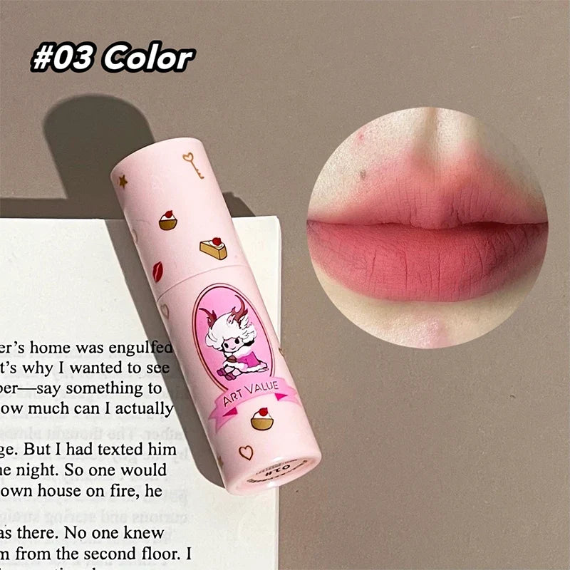 Matte Liquid Lipstick Waterproof Non-Stick Lip Gloss – 6 Shades Matte Liquid Lipstick Qme