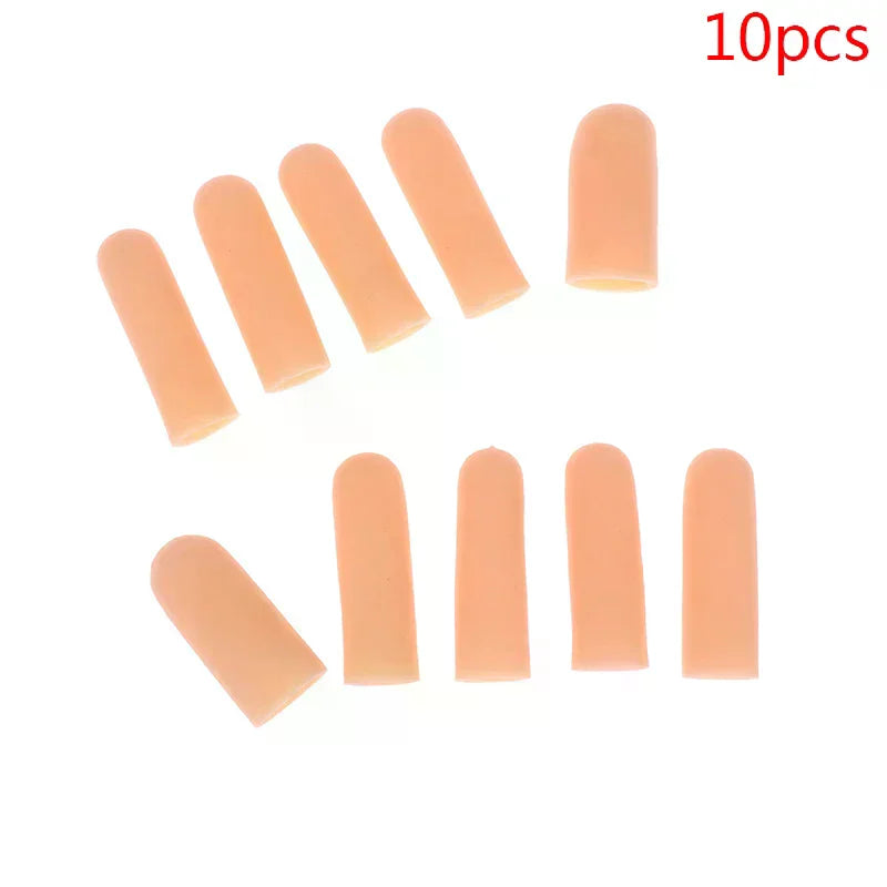 Silicone Gel Finger Protector Sleeves – Heat & Cut Guard Finger Protector Sleeves Qme