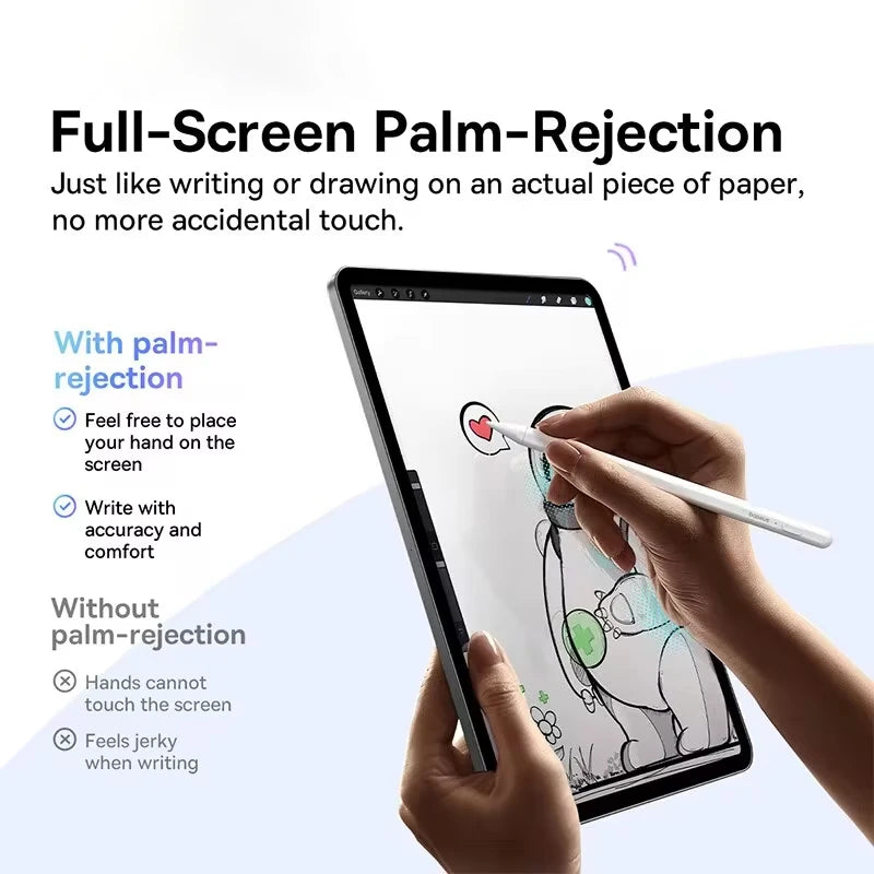 Baseus Stylus Lite LED Pen for iPad – Palm Rejection iPad Stylus Pen Qst