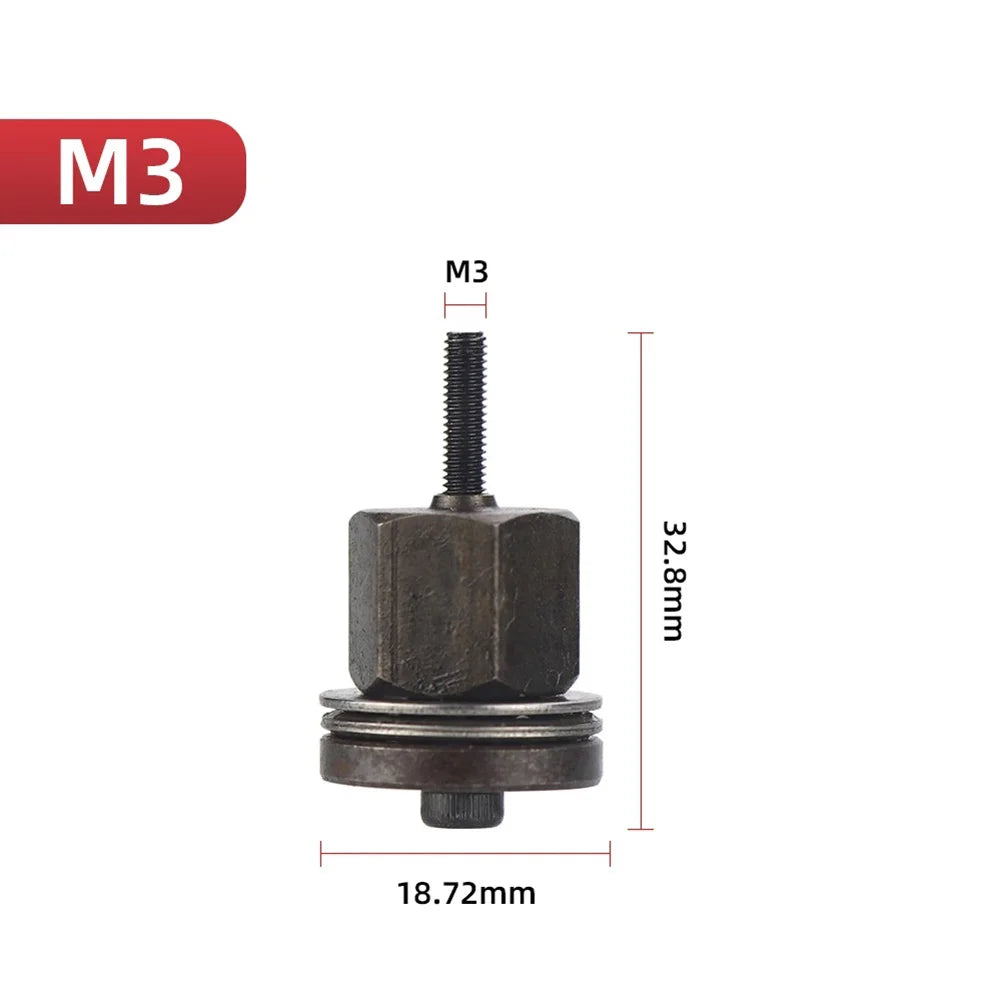 Manual Rivet Nut Tool Head Accessory Set – M3 to M10 Rivet Nut Tool Qme M 3