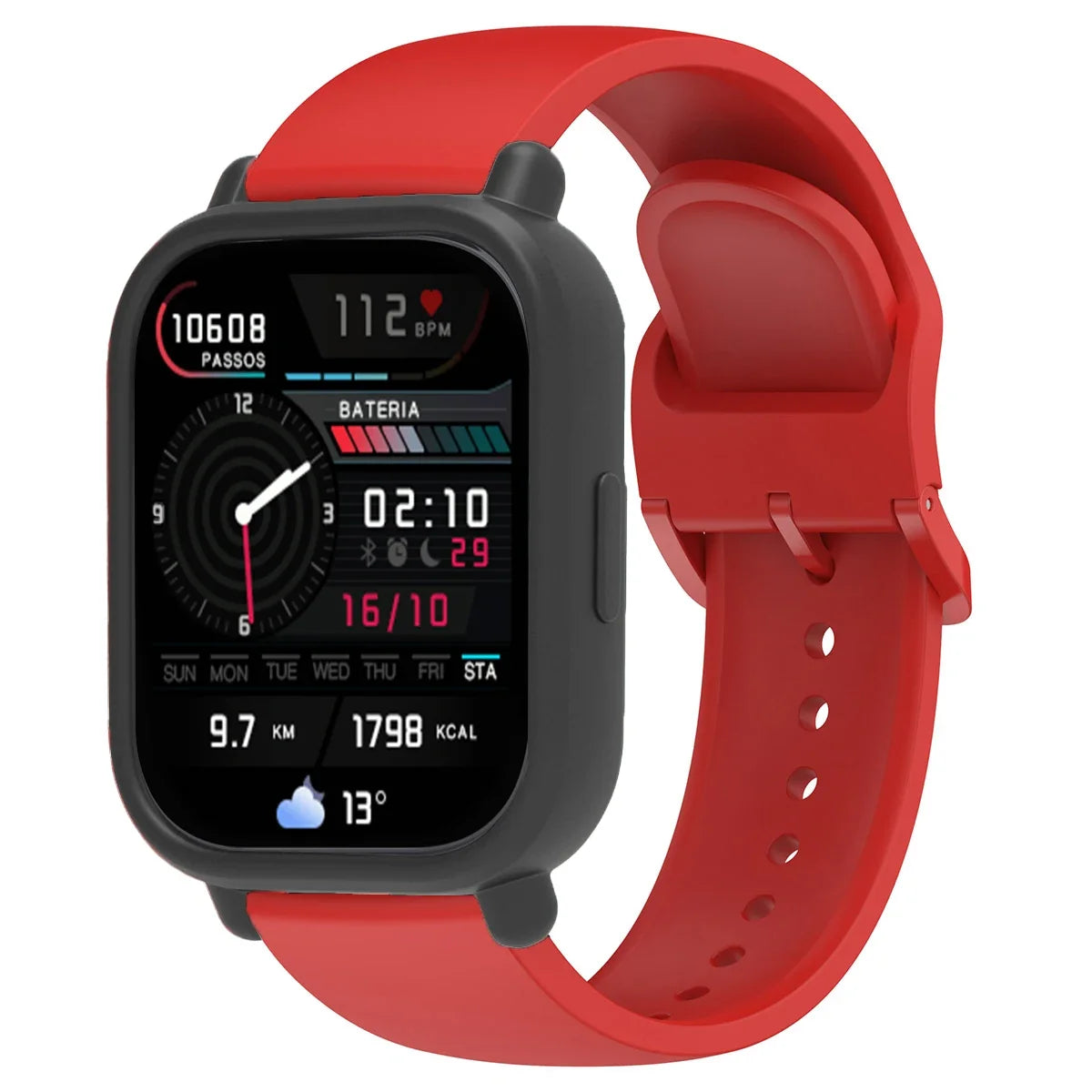 Silicone Strap & Case for Redmi Watch 5 Lite & Active – 37 Colors