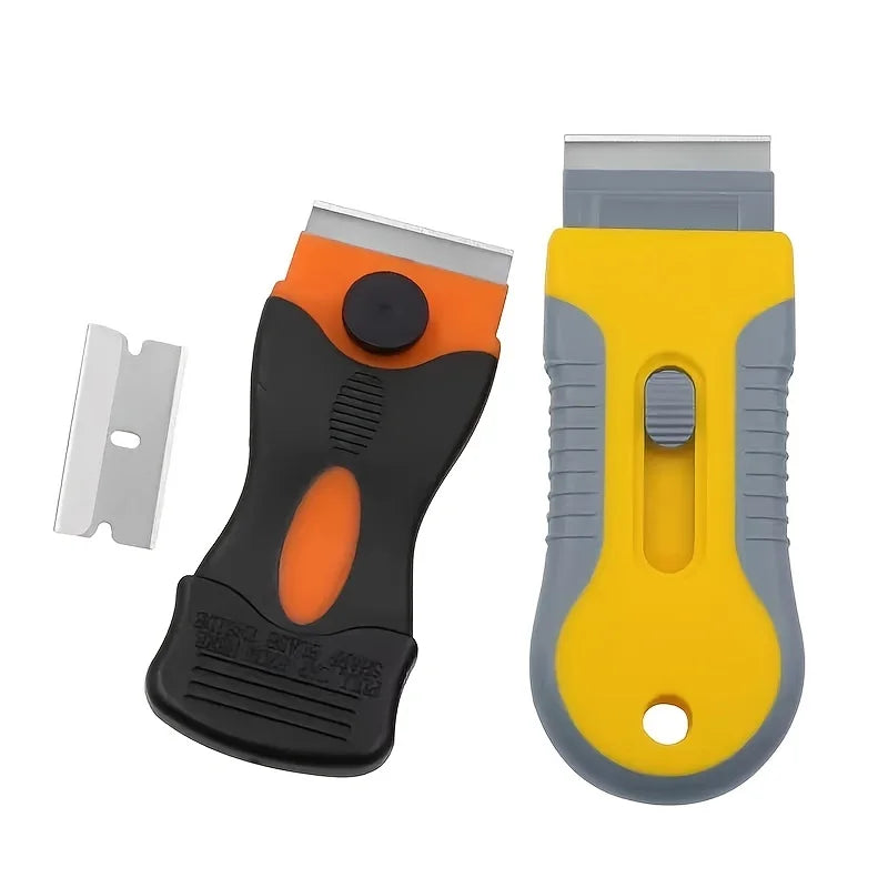 Double-Headed Car Film Glue Scraper Tool | Plastic Shovel Car Scraper Tool Qme
