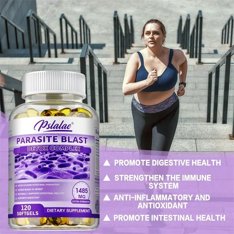 Parasite Blast Detox Complex – Digestive & Immune Support Detox Supplement Qst