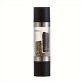 Manual Stainless Steel Salt & Pepper Grinder Mill – Adjustable Spice Grinder Mill Qme Plastic