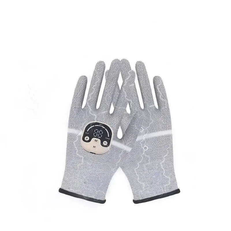 Microcurrent Facial Gloves – Silver Fiber Anti-Aging Skin Tool Microcurrent Skin Tool Qst 1 pair