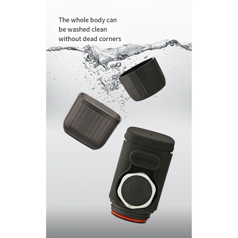 MiLESEEY B15C Portable Espresso Maker for Travel & Camping Portable Espresso Maker Qst