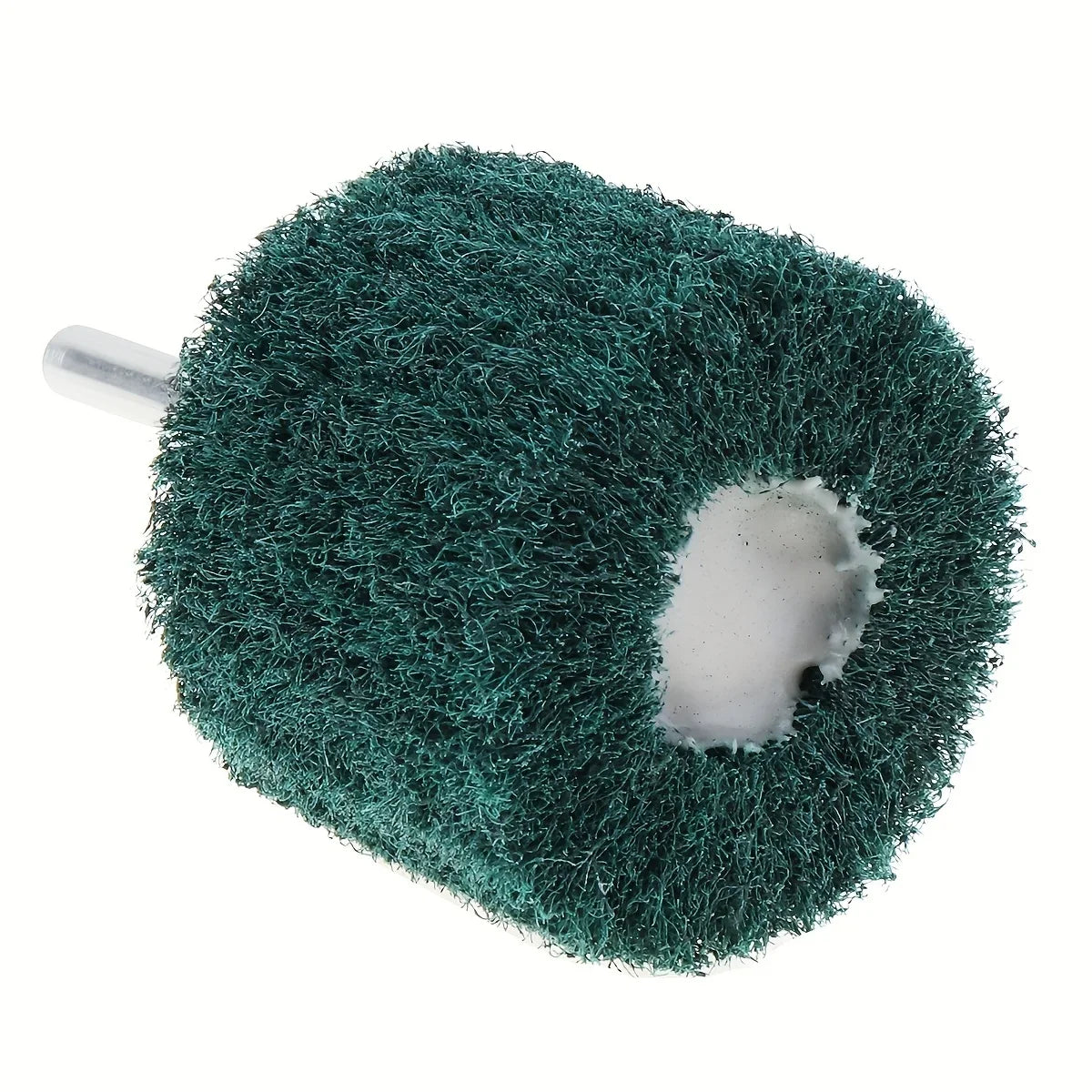 Drill Mounted Flip Wheel Green Scouring Pad Polishing Brush Drill Polishing Brush Qme