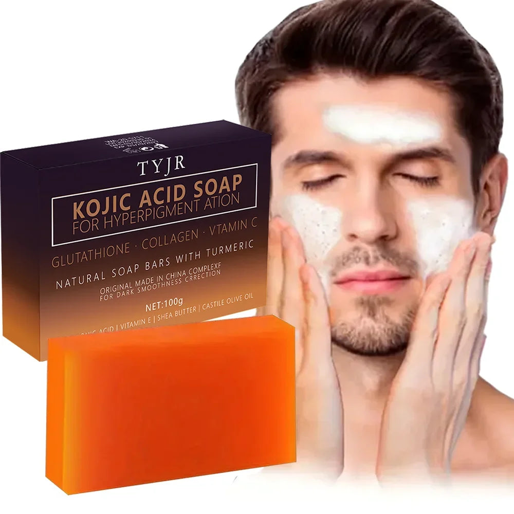 Turmeric Kojic Acid Handmade Soap – Deep Cleanse & Brighten Brightening Bar Soap Qme Default Title