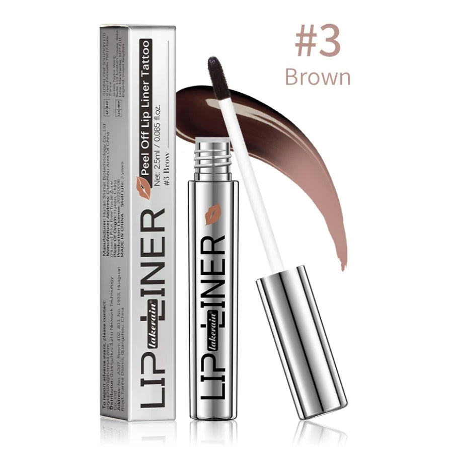 Matte Peel Off Lip Stain – Long-Lasting Tint & Hyaluronic Acid Peel Off Lip Stain Qst 03 2.5ml