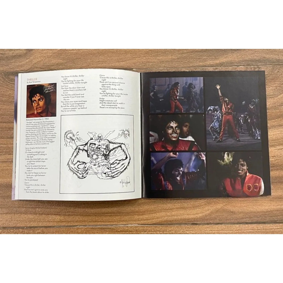 Thriller 40th Anniversary Limited Edition CD – Glitter Foil Collector's CD Album Qme