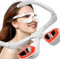 Smart 3D Eye Massager – Red Light Relaxing Beauty Device Eye Massager Qst White