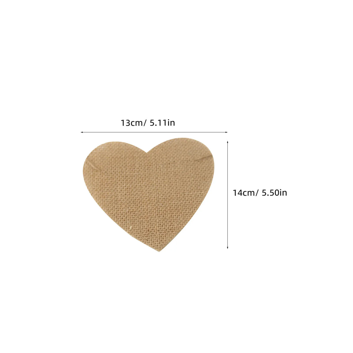 Blank Burlap Heart Banner Garland – DIY Adjustable String Heart Banner Garland Qme