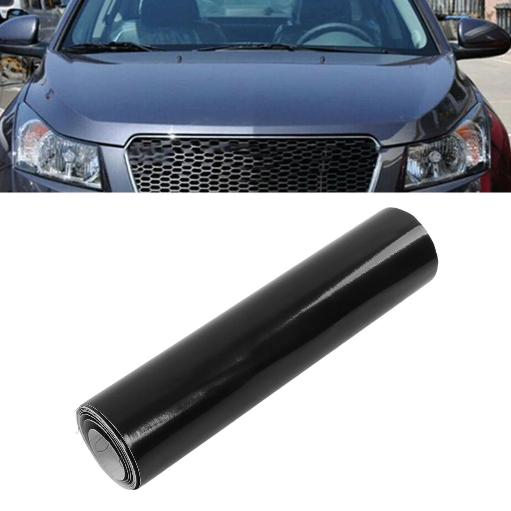 Gloss Black Windscreen Sun Strip Sticker Car Van 140x20cm Windscreen Sun Strip Qme