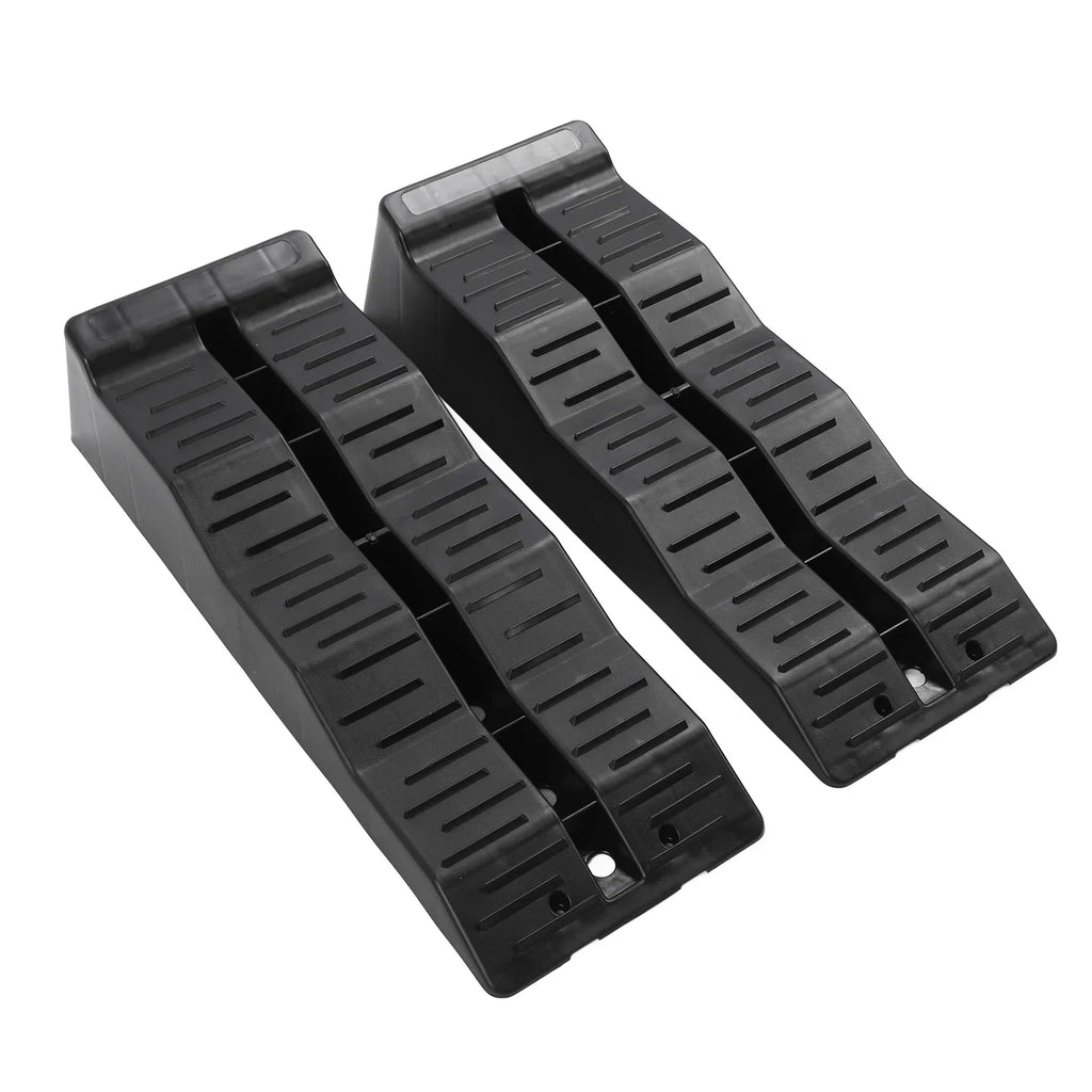 RV Leveling Ramps 11,000 LB Capacity – Wheel Chock & Leveler RV Leveling Ramps Qme