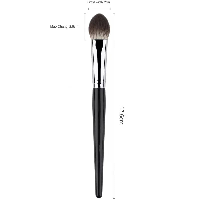 Peach Heart Blusher & Tapered Highlighter Makeup Brush Makeup Brush Qme