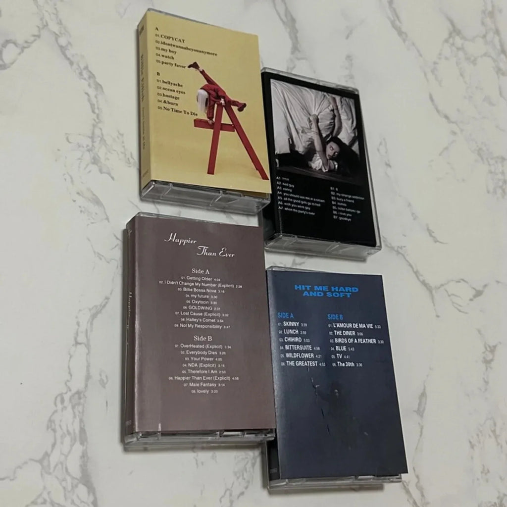 Pop Aesthetic Milestone 4-Album Complete Cassette Set | Qme Cassette Album Set Qme