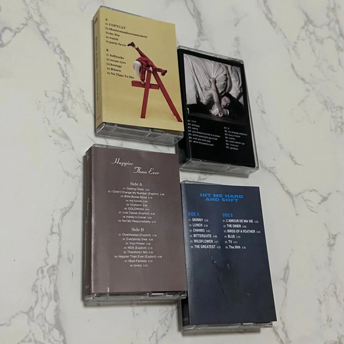 Pop Aesthetic Milestone 4-Album Complete Cassette Set | Qme Cassette Album Set Qme