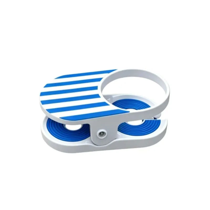 Clip-On Drink Holder for Desk, Camping & Tableside Clip-On Cup Holder Qme