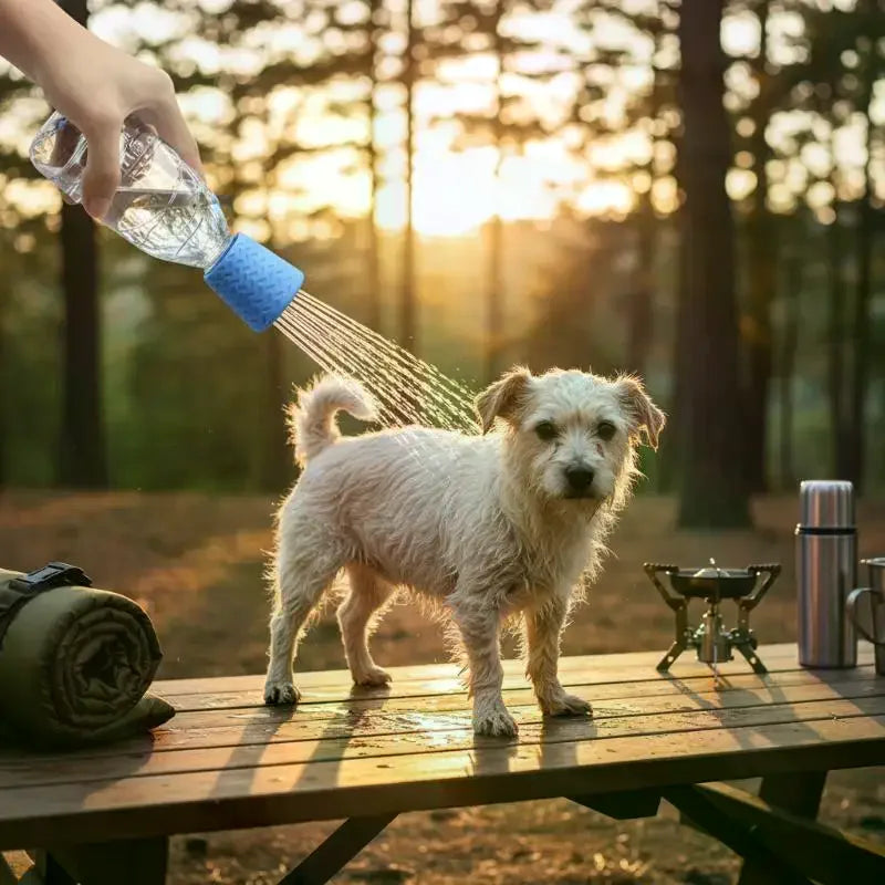 Silicone Portable Pet Shower Head for Dogs & Cats Pet Shower Head Qme