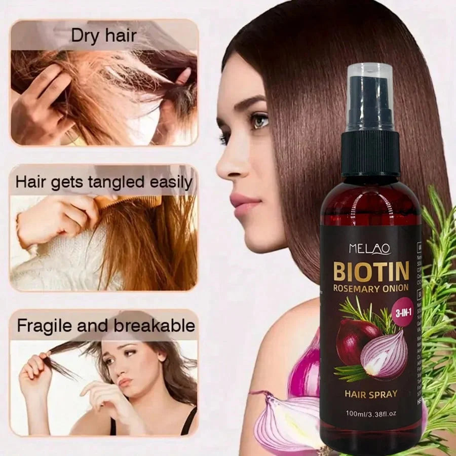 MELAO Biotin Rosemary Onion Leave-In Conditioner Spray Leave-In Hair Spray Qme