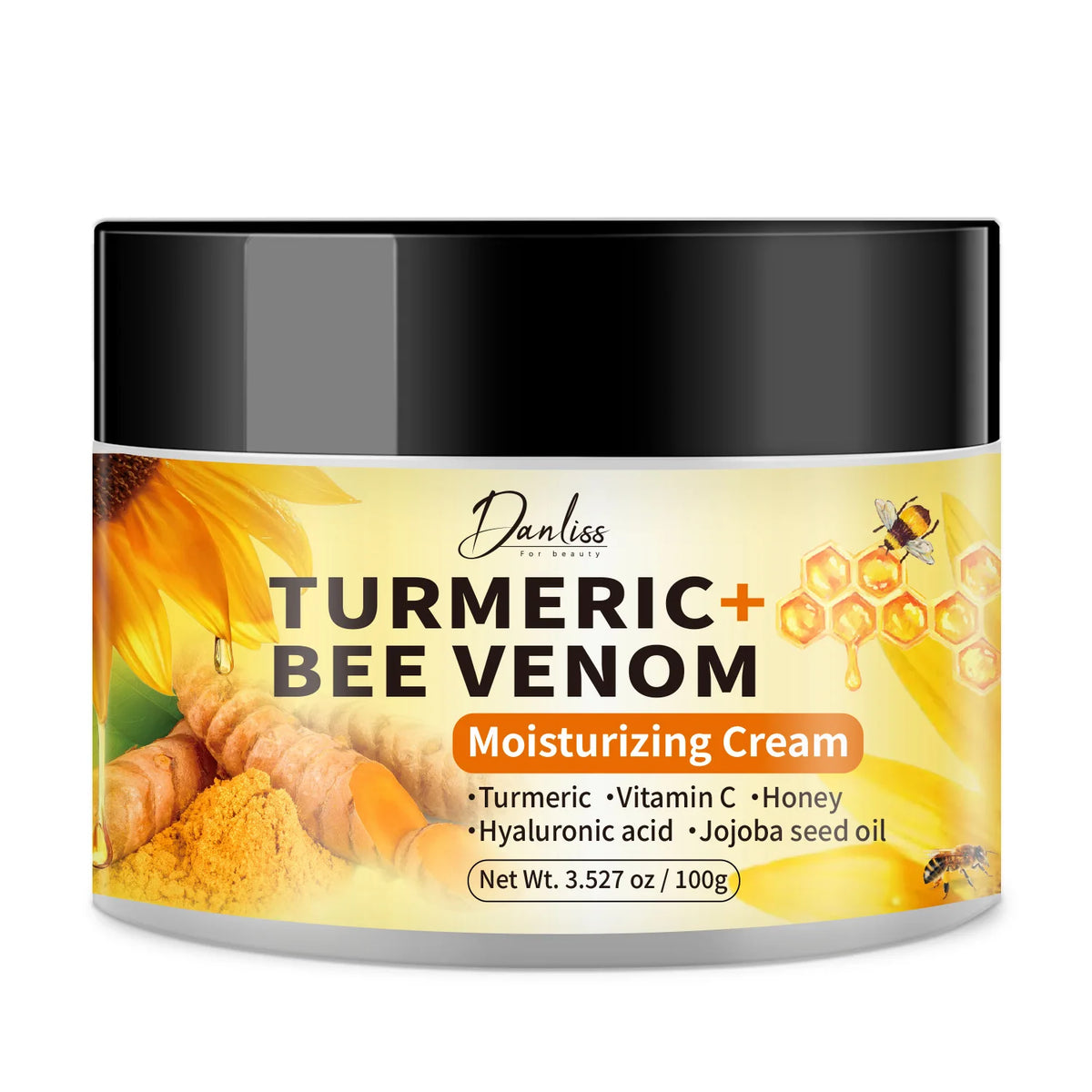 Turmeric Bee Venom Hand & Foot Cream – Deep Moisture 100g Hand & Foot Cream Qst YELLOW 100g