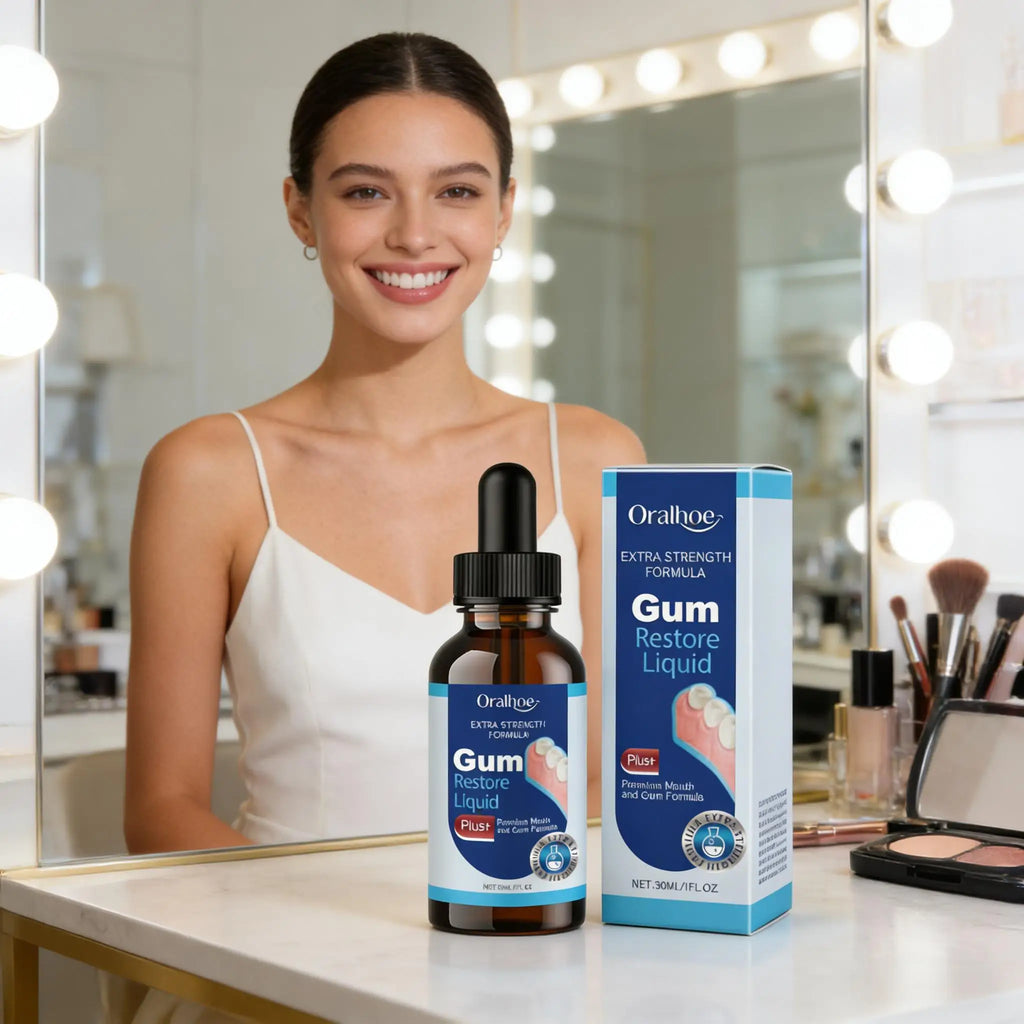 Qme Gum Repair Serum – Fresh Breath & Brighter Teeth Oral Care Serum Qme