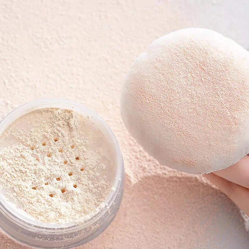 Qme Professional Round Powder Foundation Puff – 10 Pcs Set Makeup Powder Puff Qme
