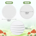 Mushroom Filter Discs 24-Pack – Adhesive Cotton Pad Screens Mushroom Grow Filters Qme 24pcs