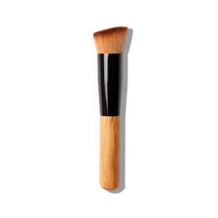 Professional Foundation Makeup Brush – Kabuki Flat Top Synthetic Foundation Makeup Brush Qme 1pc
