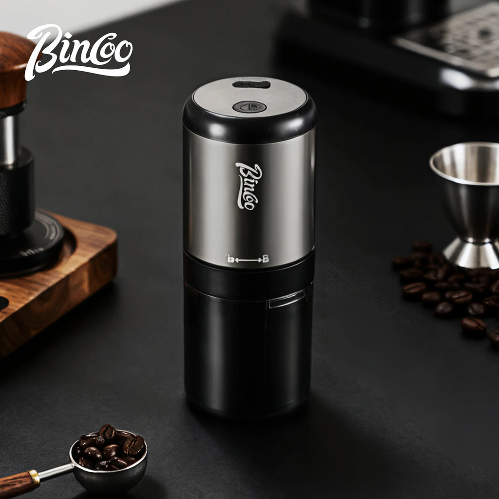 Bincoo Electric Burr Coffee Grinder – Portable Bean Mill Electric Coffee Grinder Qst