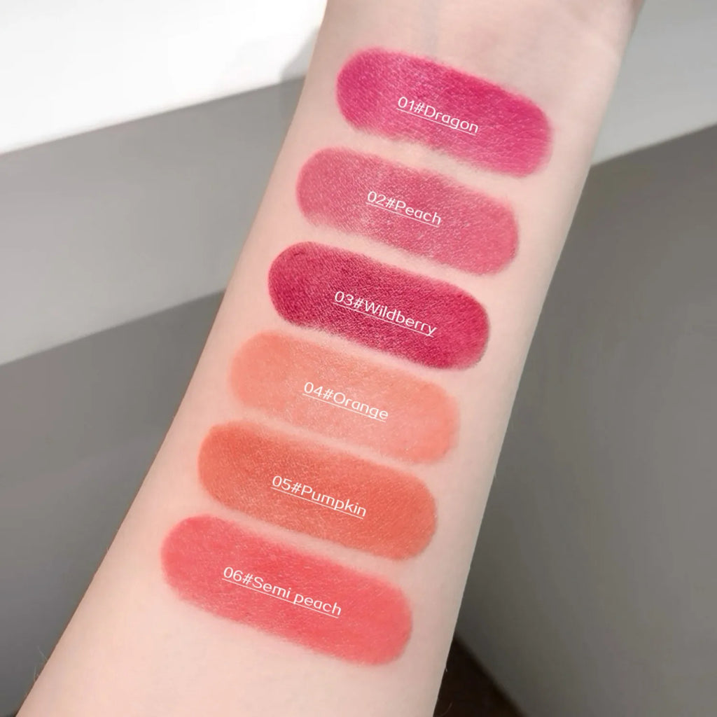 SHAQINUO Rotating Cream Blush Stick – Natural, Long-Lasting Cream Blush Stick Qme