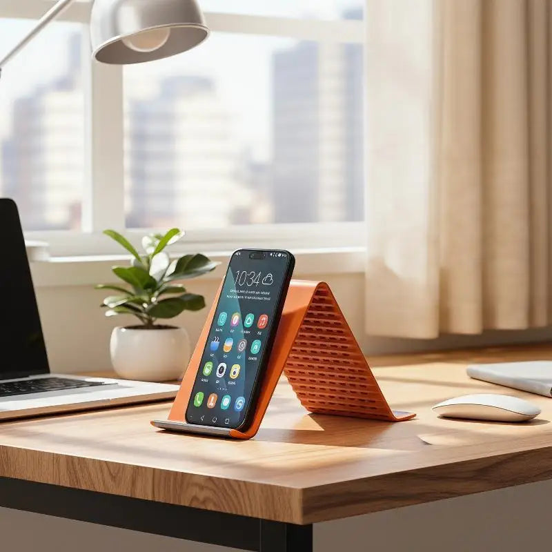 Foldable Phone & Tablet Stand | Adjustable Silicone Holder Phone Tablet Stand Qme
