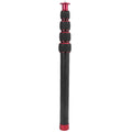 Manbily LR-255 Aluminum Monopod Extension Rod – 5-Section 5kg Monopod Extension Rod Qst color as show