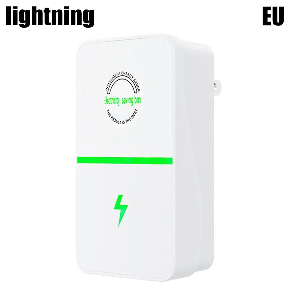 Home Power Energy Saver Plug – US UK EU Stable Voltage Energy Saver Plug Qme E