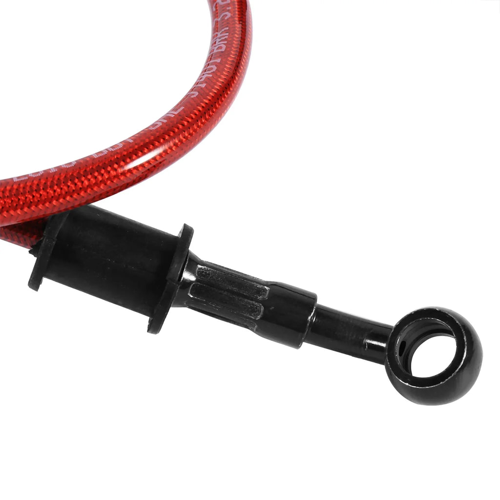 Motorcycle Braided Steel Brake Hose Line – 14 Colors Motorcycle Brake Hose Qme