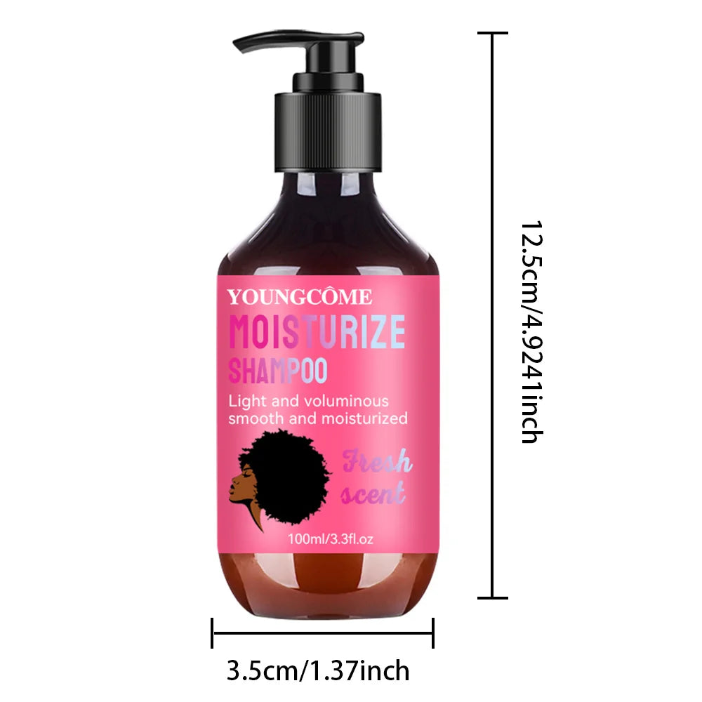 YOUNGCOME Ginger Nourishing Shampoo – Scalp Cleanse & Strengthen Nourishing Shampoo Qst 100ml
