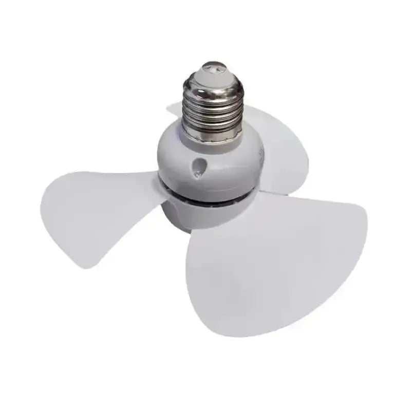 5W E27 Socket Mini Ceiling Fan – Silent Indoor Air Circulation Mini Ceiling Fan Qst