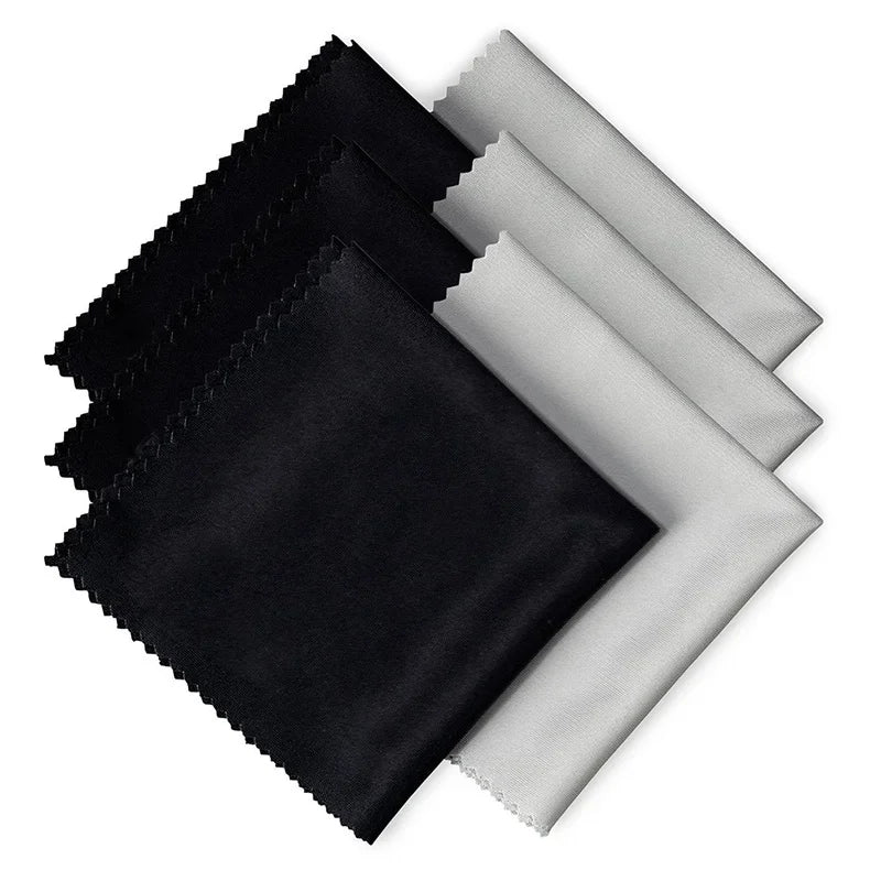 Microfiber Eyeglass Lens Cleaning Cloth – Double-Sided Lens Cleaning Cloth Qme