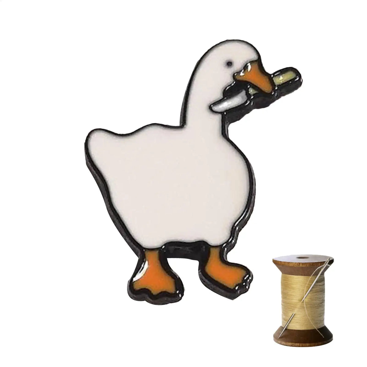 Duck Shaped Magnetic Needle Minder for Sewing & Quilting Needle Minder Qme