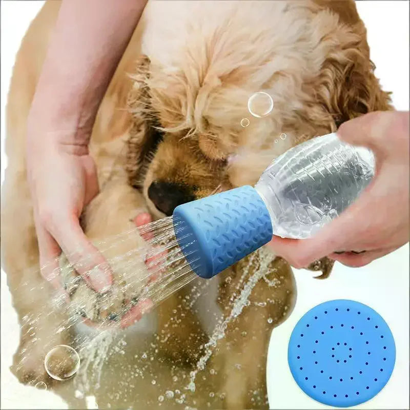 Silicone Portable Pet Shower Head for Dogs & Cats Pet Shower Head Qme