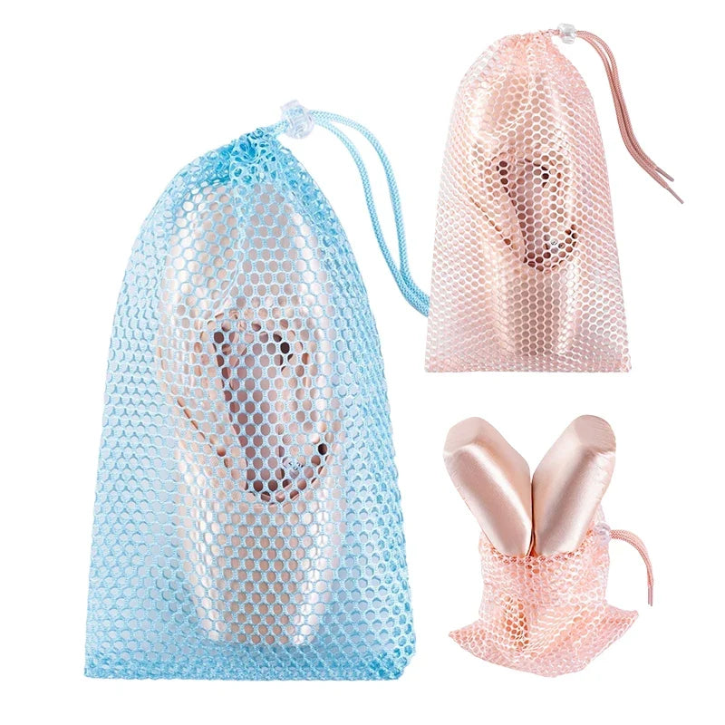 Girls Drawstring Ballet Bag – Pointe Shoe Dance Bag Drawstring Dance Bag Qme