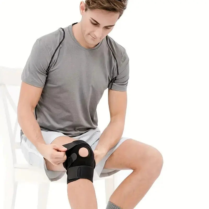 Tcare Double Patellar Knee Support Brace – Sports Kneepad Knee Support Brace Qme
