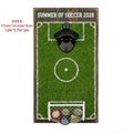 Soccer Field Wall-Mounted Bottle Opener with Magnetic Cap Catcher Wall-Mounted Bottle Opener Qme A