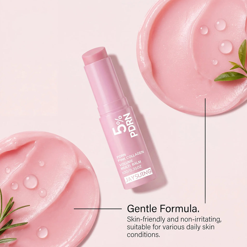 PDRN Pink Collagen Moisturizing Balm Stick for Face & Lips Moisturizing Balm Stick Qst