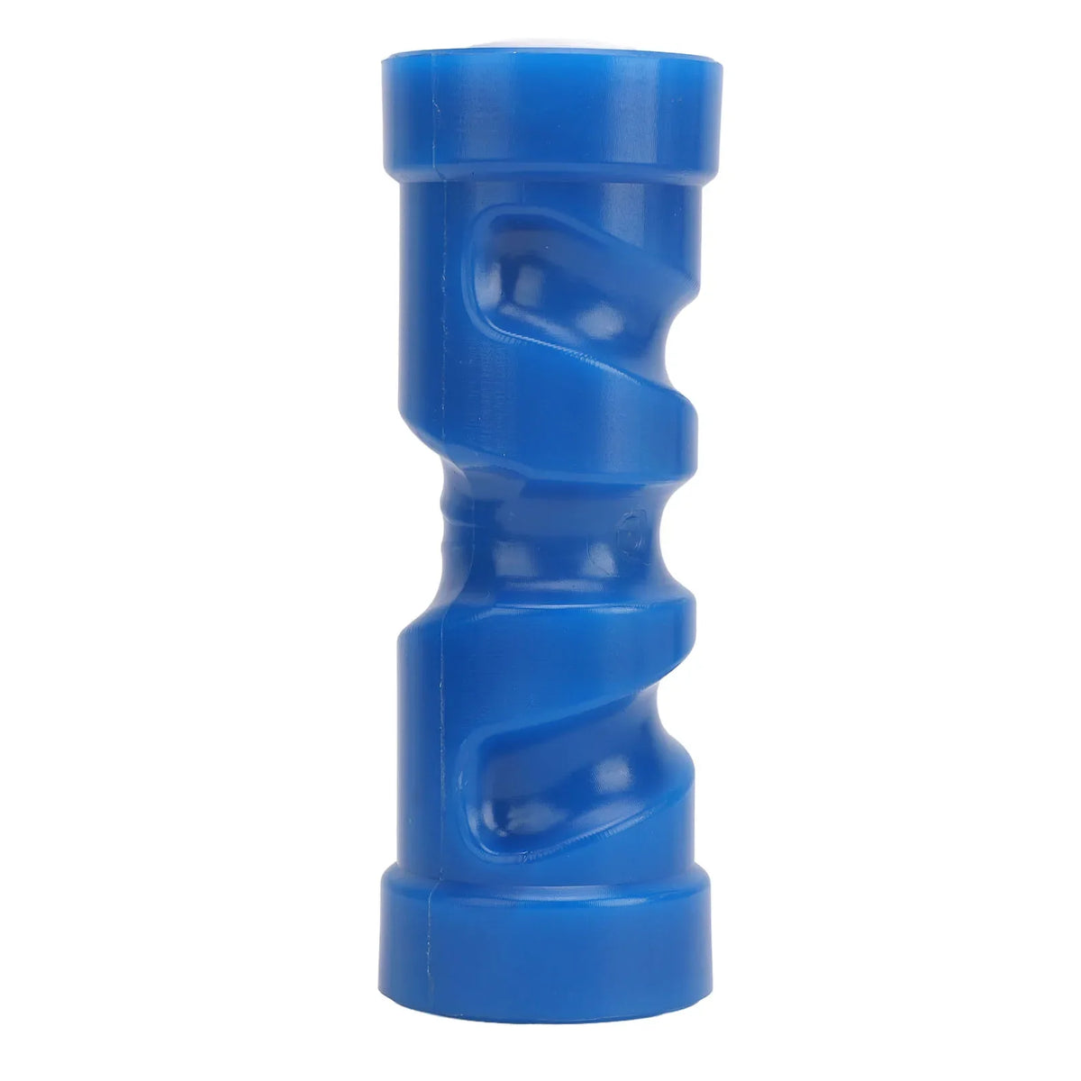 8-Inch Self-Centering Keel Boat Trailer Roller Bow Stop Boat Trailer Roller Qme Blue