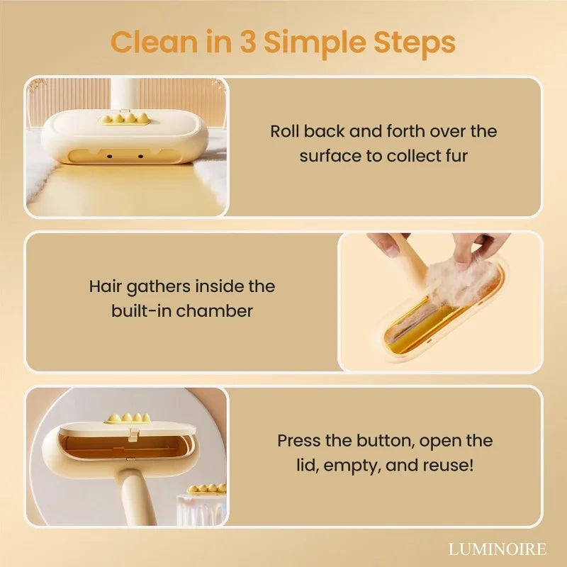 Reusable Pet Hair Remover – Furniture, Sofas & Carpets Pet Hair Remover Qme