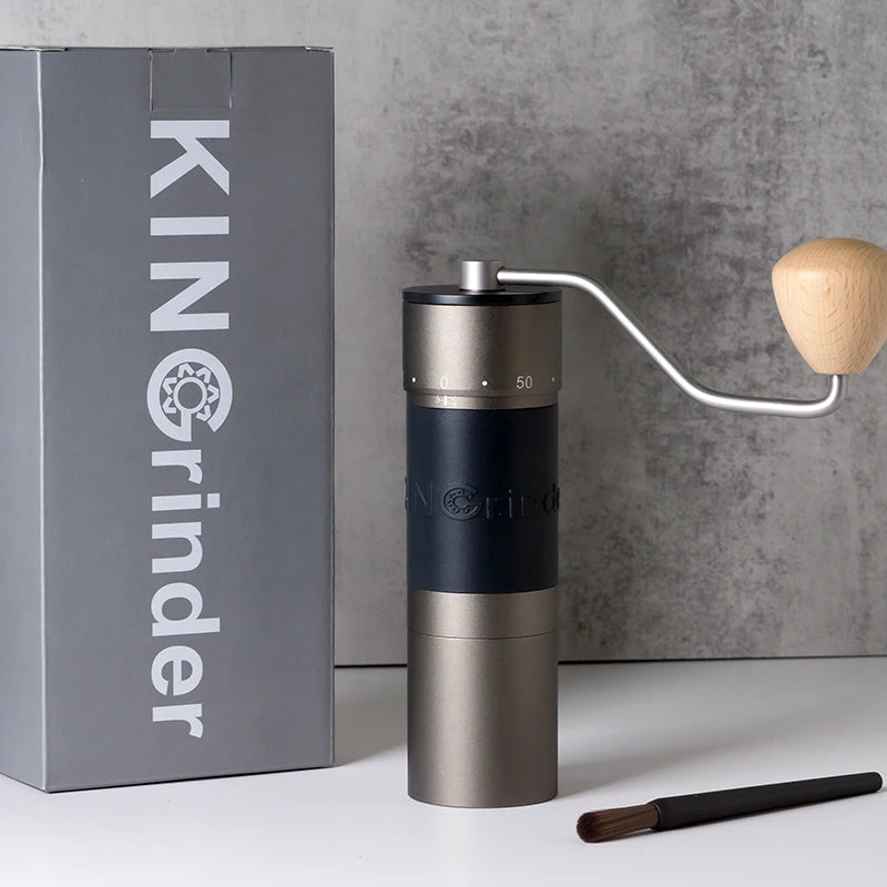 Kingrinder K4/K6 Manual Coffee Grinder – 48mm Burr Mill Manual Coffee Grinder Qst